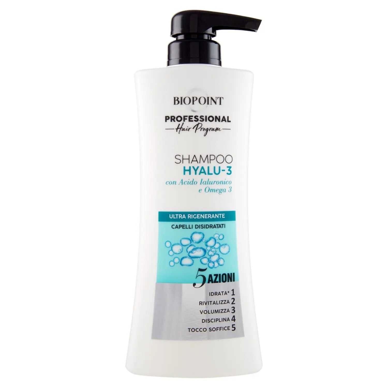 SHAMPOO BIOPOINT HYALU-3 PER CAPELLI DISIDRATATI 400ML