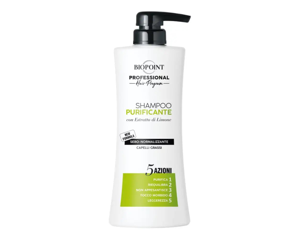 SHAMPOO BIOPOINT PURIFICANTE SEBO-NORMALIZZANTE CAPELLI GRASSI 400ML