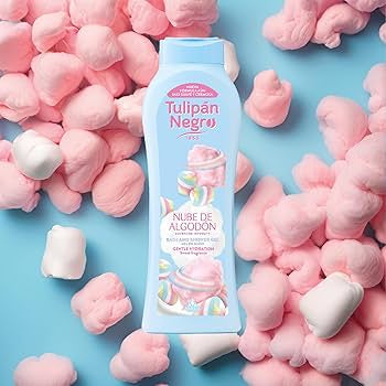 TULIPAN NEGRO BAGNOSCHIUMA 650ML NEBE DE ALGODON