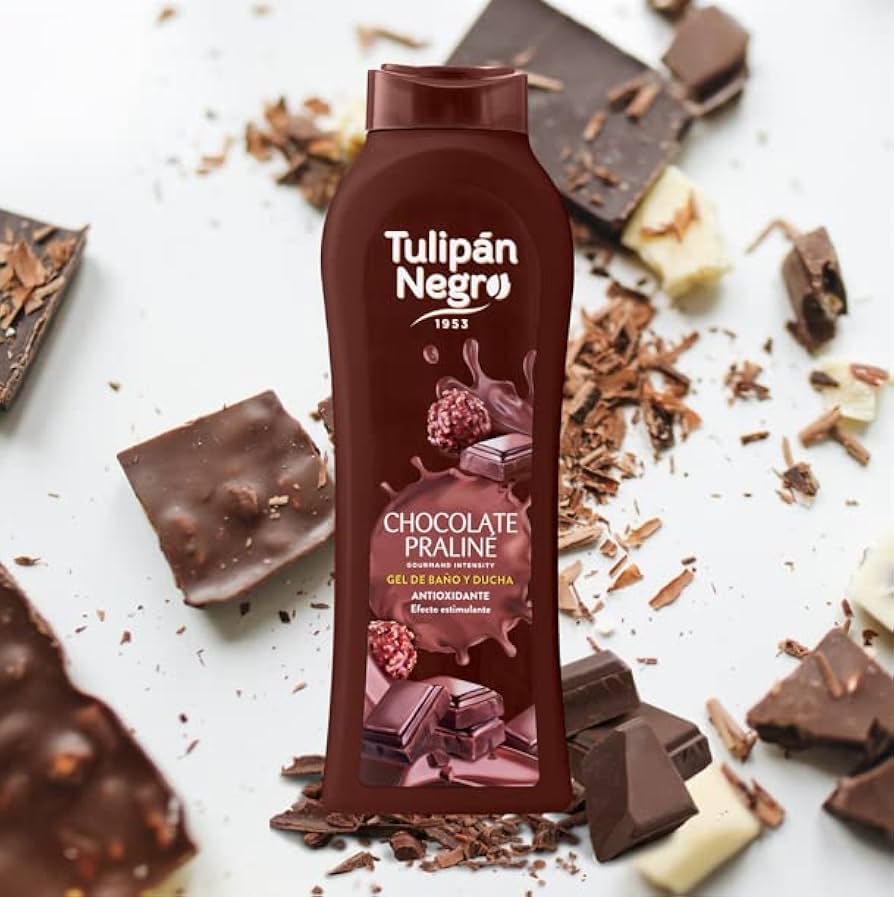 TULIPAN NEGRO BAGNOSCHIUMA 650ML CHOCOLATE PRALINE