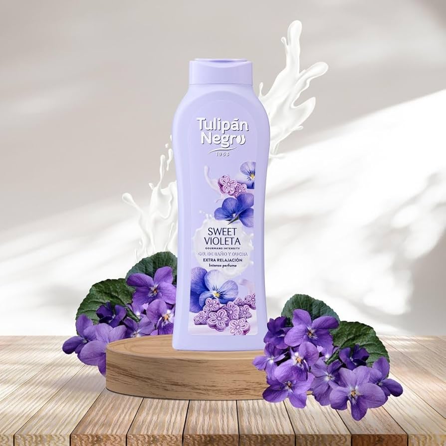TULIPAN NEGRO BAGNOSCHIUMA 650ML SWEET VIOLETA