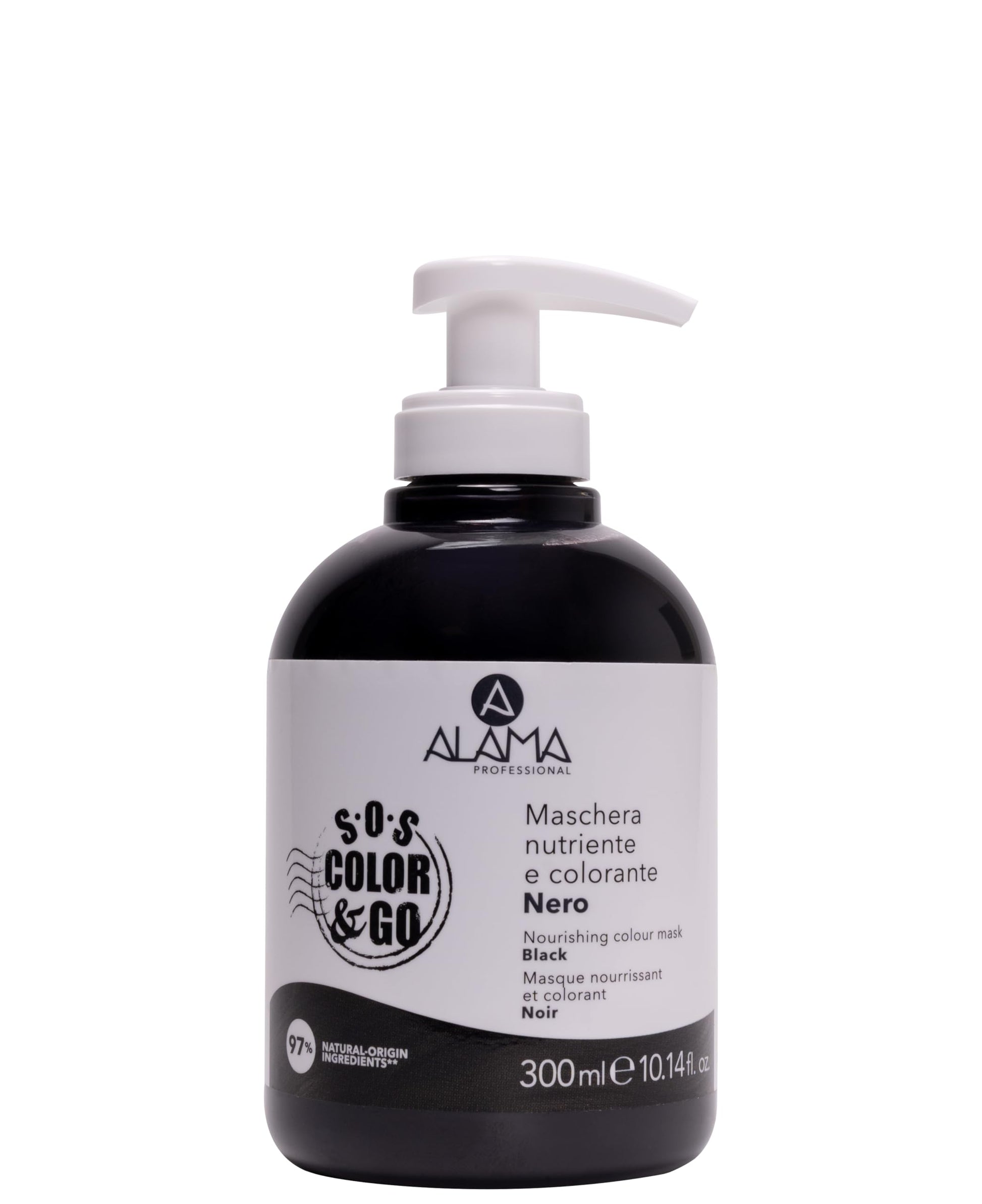 SOS MASCHERA COLOR&GO NERO 300ML