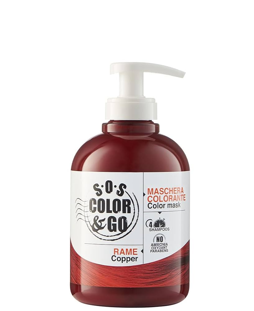 SOS COLOR&GO MASCHERA COLORATA RAME