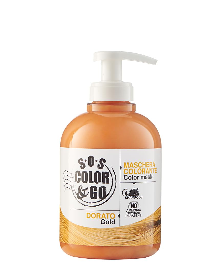 SOS COLOR&GO MASCHERA PER CAPELLI DORATO