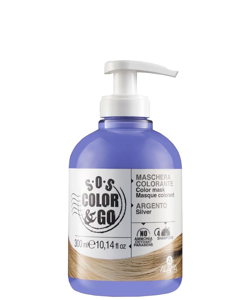SOS COLOR&GO MASCHERA COLORATA ARGENTO