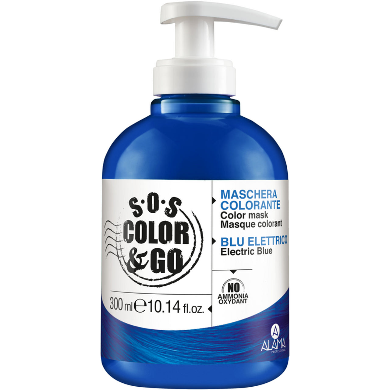 SOS COLOR&GO MASCHERA PIGMENTATA BLU ELETTRICO