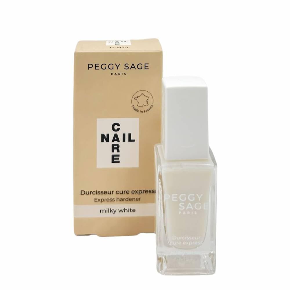 SMALTO CURATIVO PEGGY SAGE DURCISSEUR CURE EXPRESS MILKY WHITE