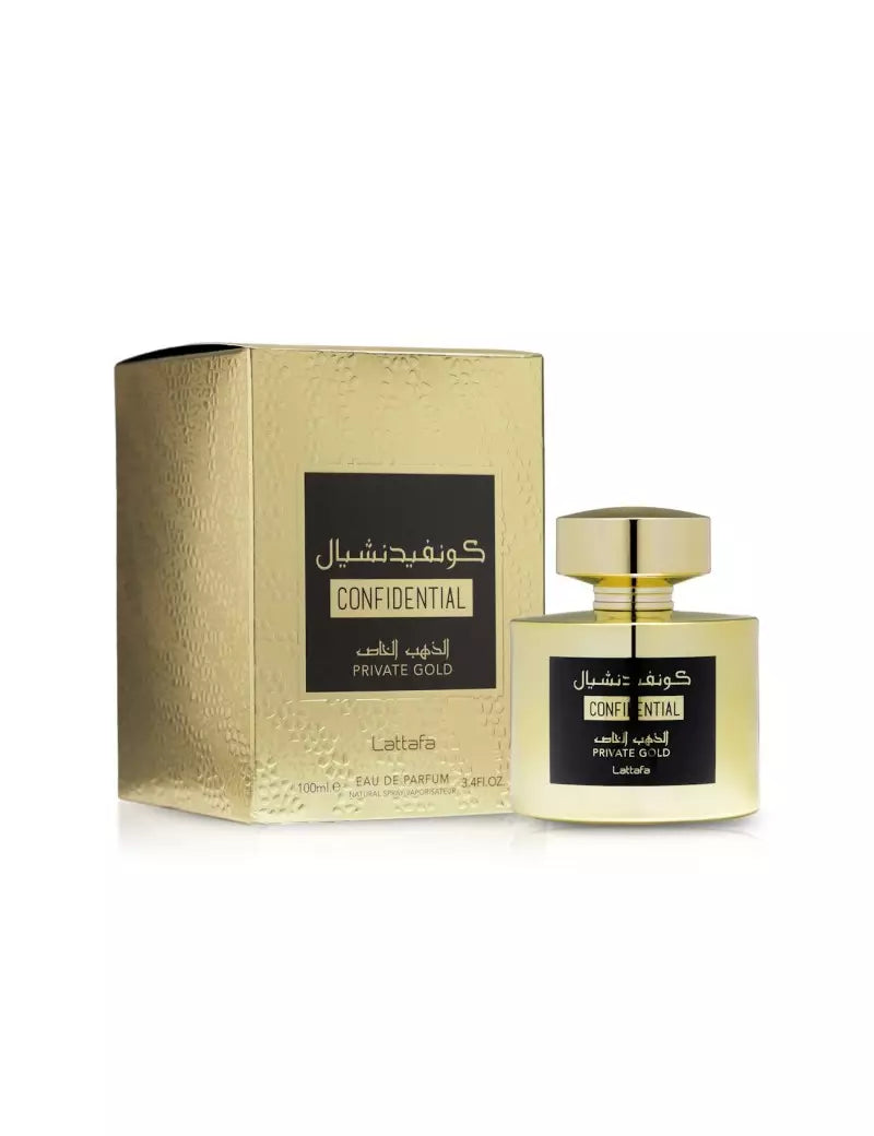 LATTAFA CONFIDENTIAL PRIVATE GOLD EAU DE PARFUM 100ML