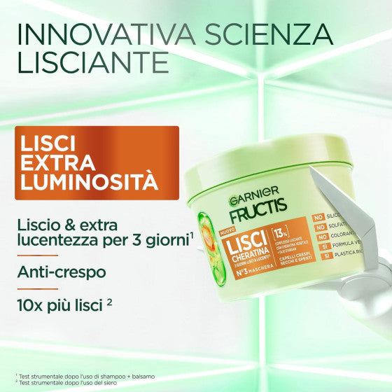 Garnier Fructis Maschera Lisci Cheratina N. 3