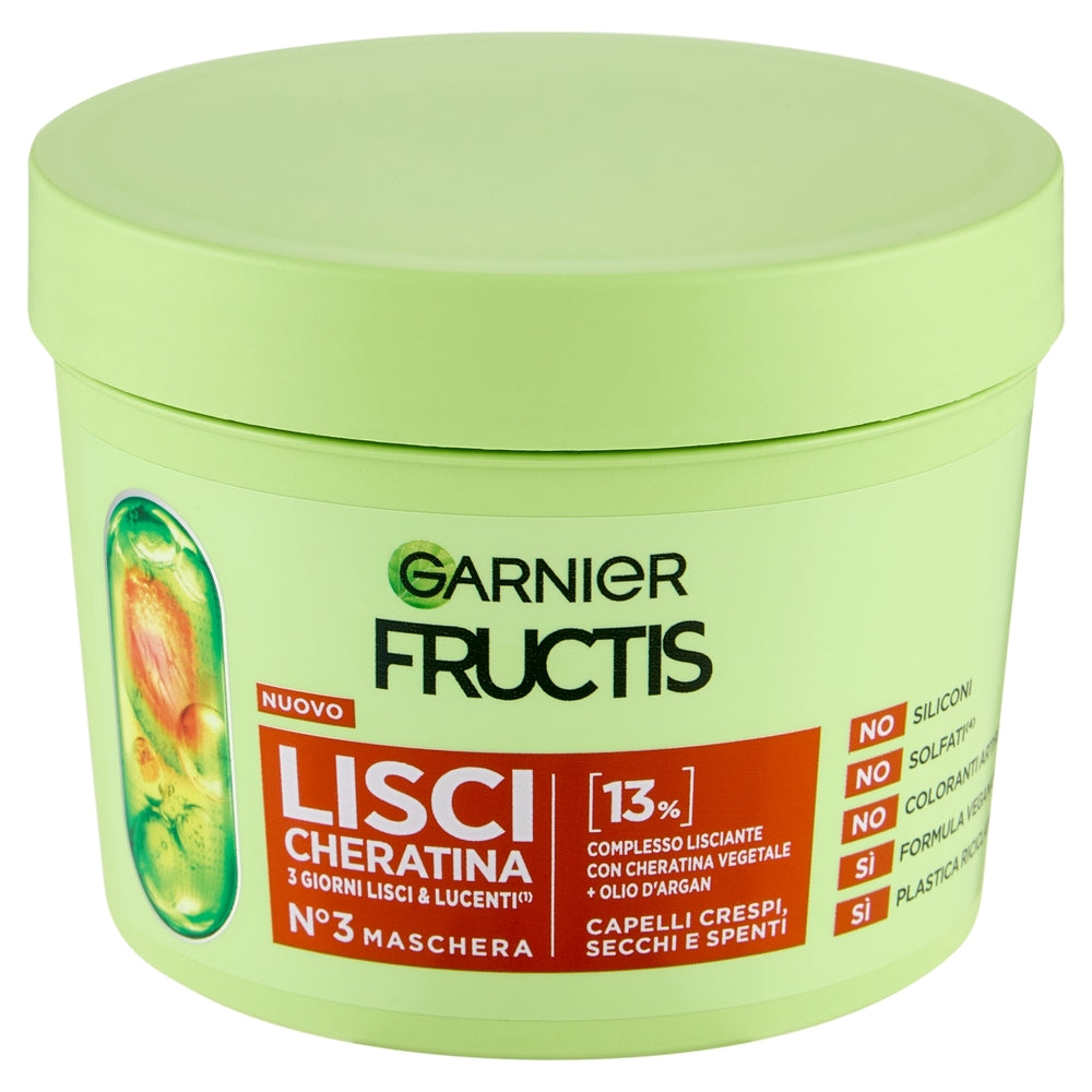 Garnier Fructis Maschera Lisci Cheratina N. 3