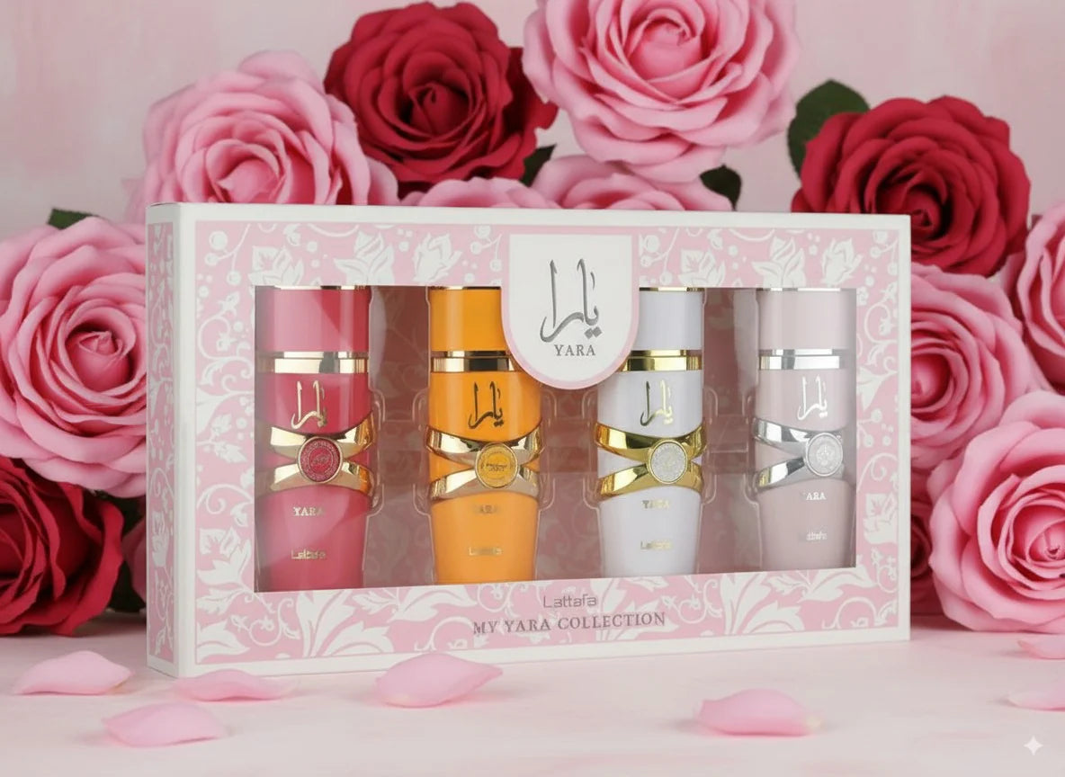 LATTAFA MY YARA COLLECTION 4 X 25 ML ROSA/CANDY/MOI/ TOUS
