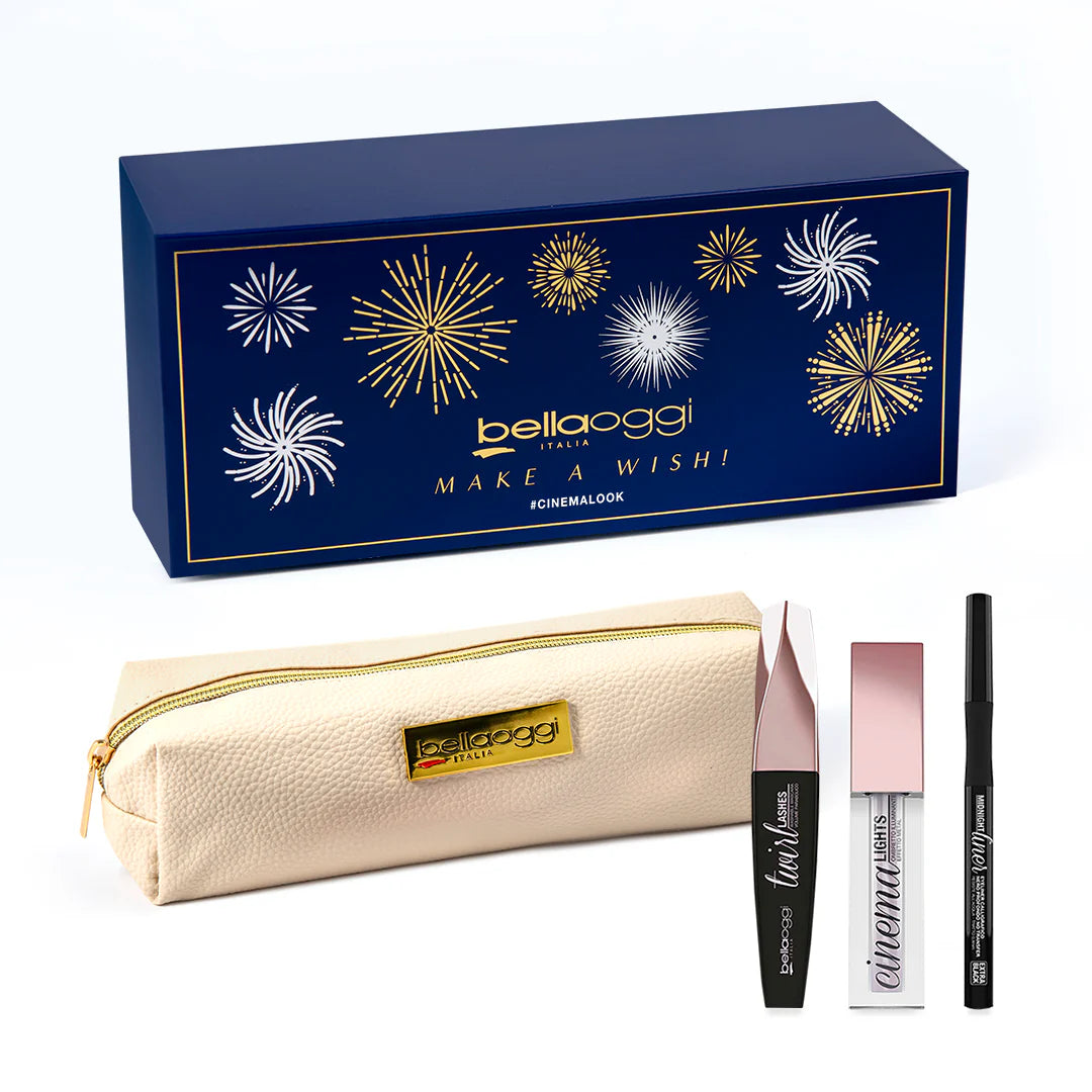 BELLA OGGI SET POCHETTE + MASCARA + OMBRETTO + EYE LINER