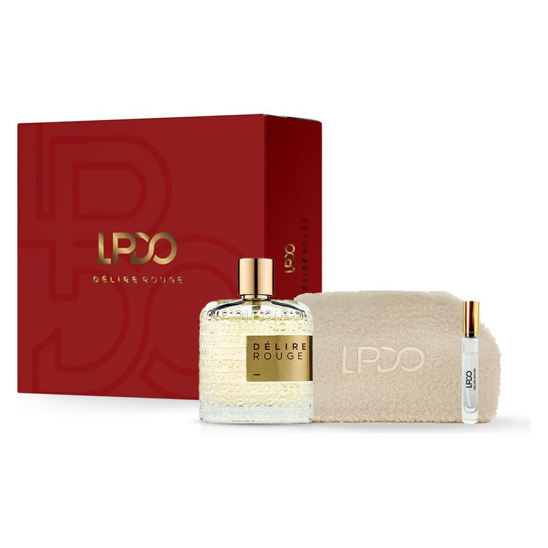 COFANETTO LPDO DELIRE ROUGE EAU DE PARFUM 100ML + TRAVEL 10ML + POCHETTE