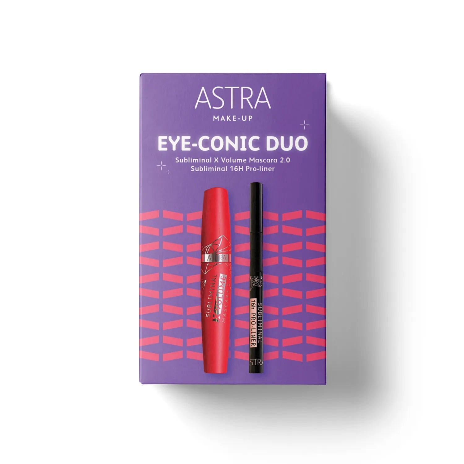 ASTRA MAKE-UP MASCARA SUBLIMINAL + SUBLIMINAL 16H PRO-LINER