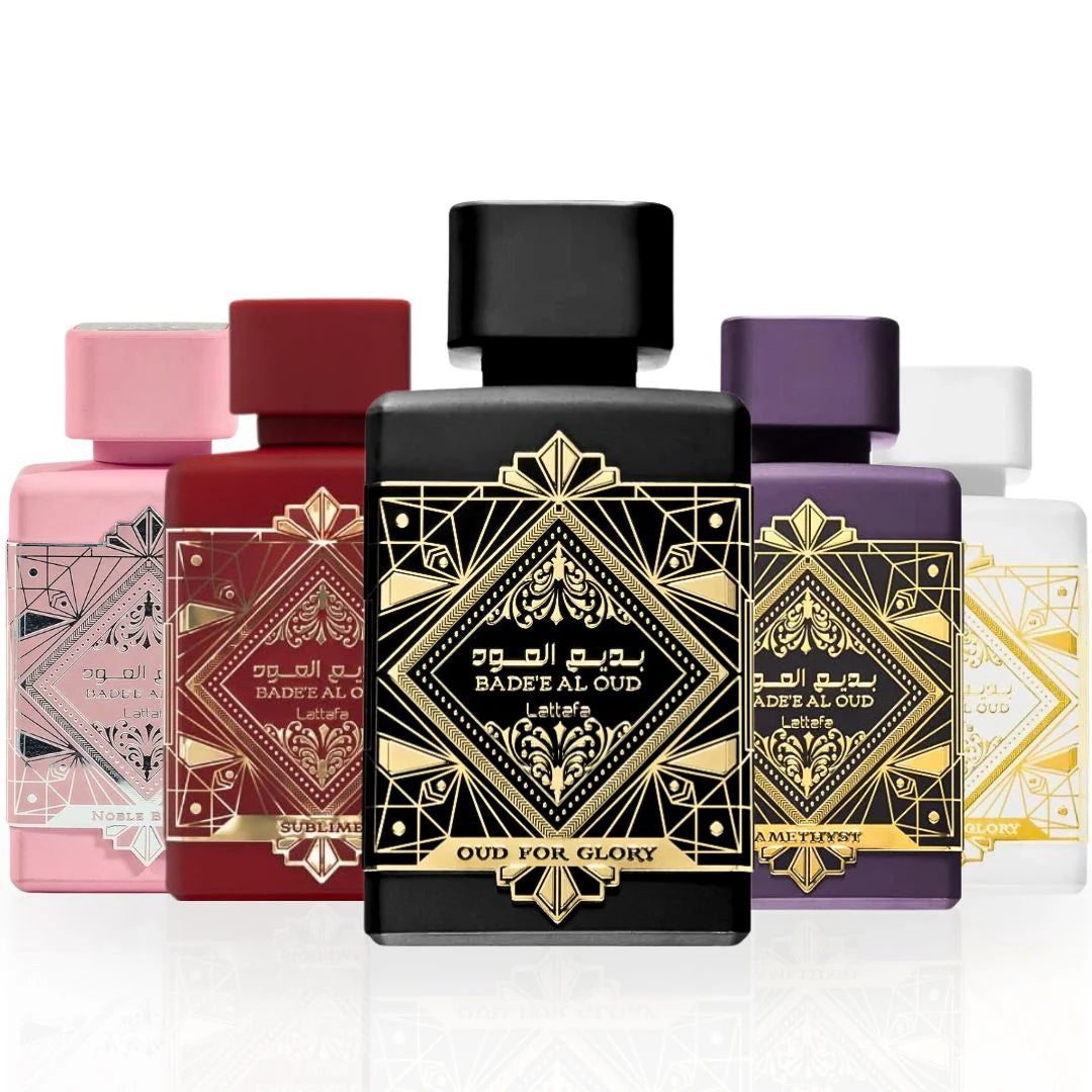 LATTAFA BOX MINIATURE BADEE AL OUD COLLECTION 5 PEZZI DA 5 ML CADAUNA