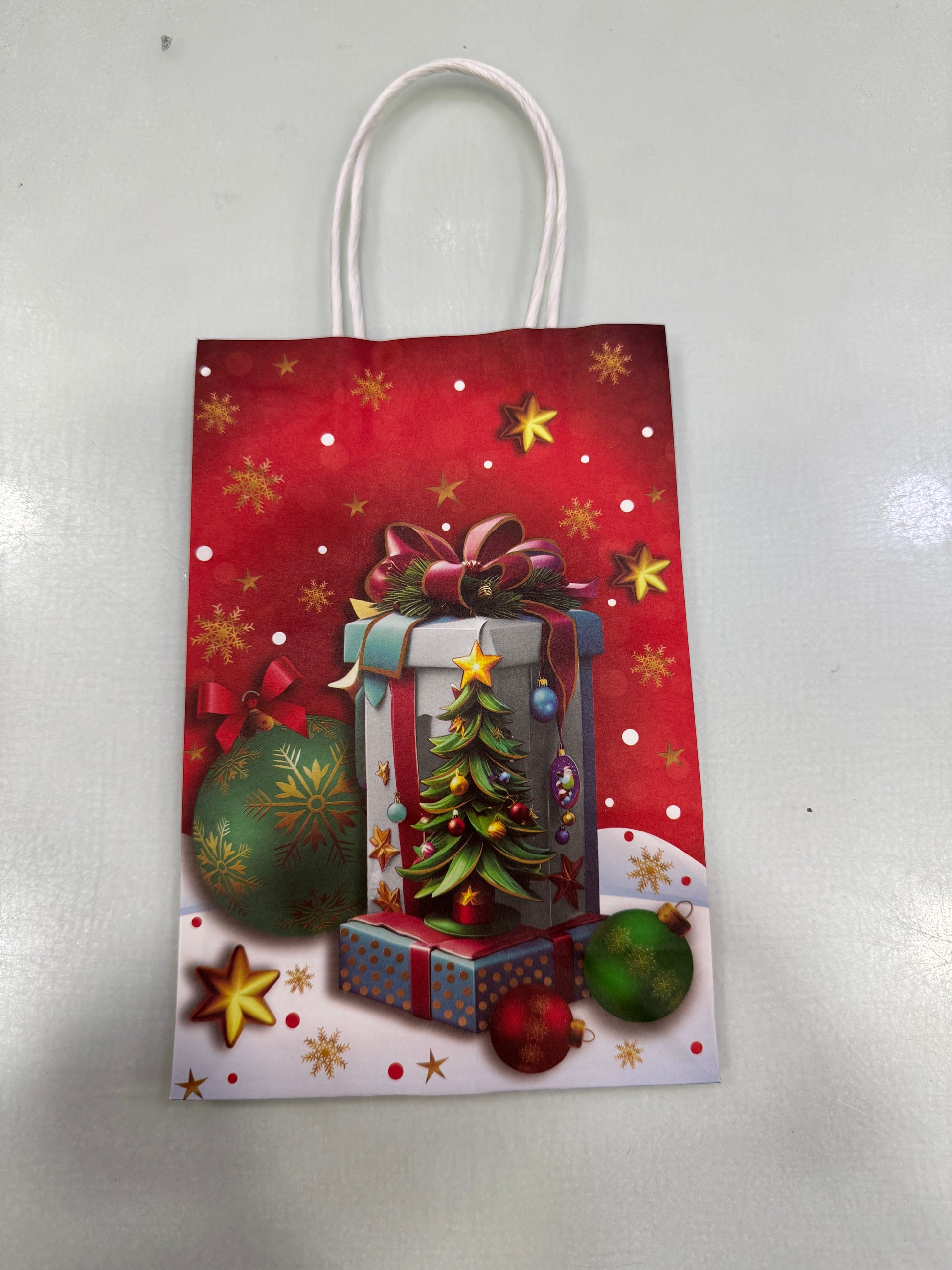CONFEZIONE REGALO BUSTA NATALIZIA