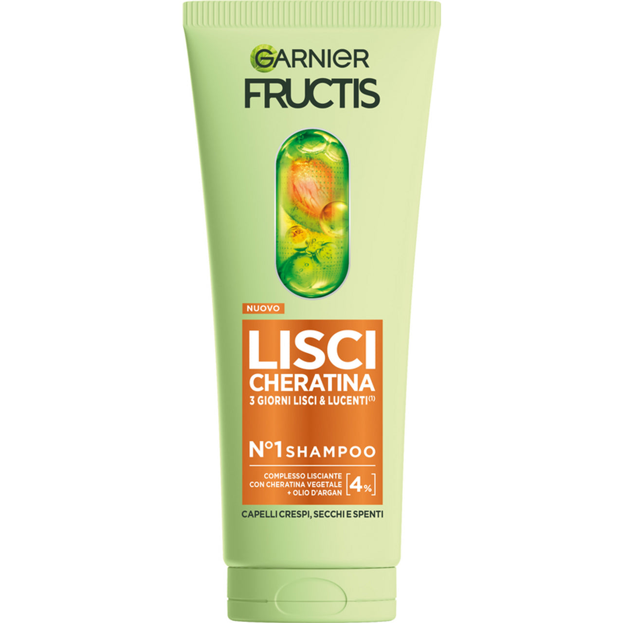 Garnier fructis shampoo lisci cheratina n.1