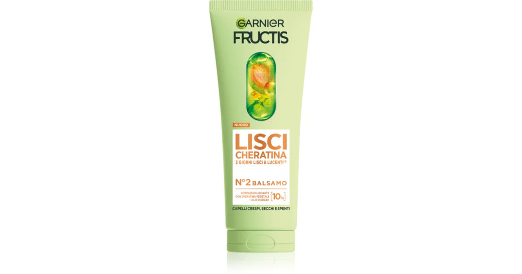 Garnier fructis balsamo lisci cheratina n.2